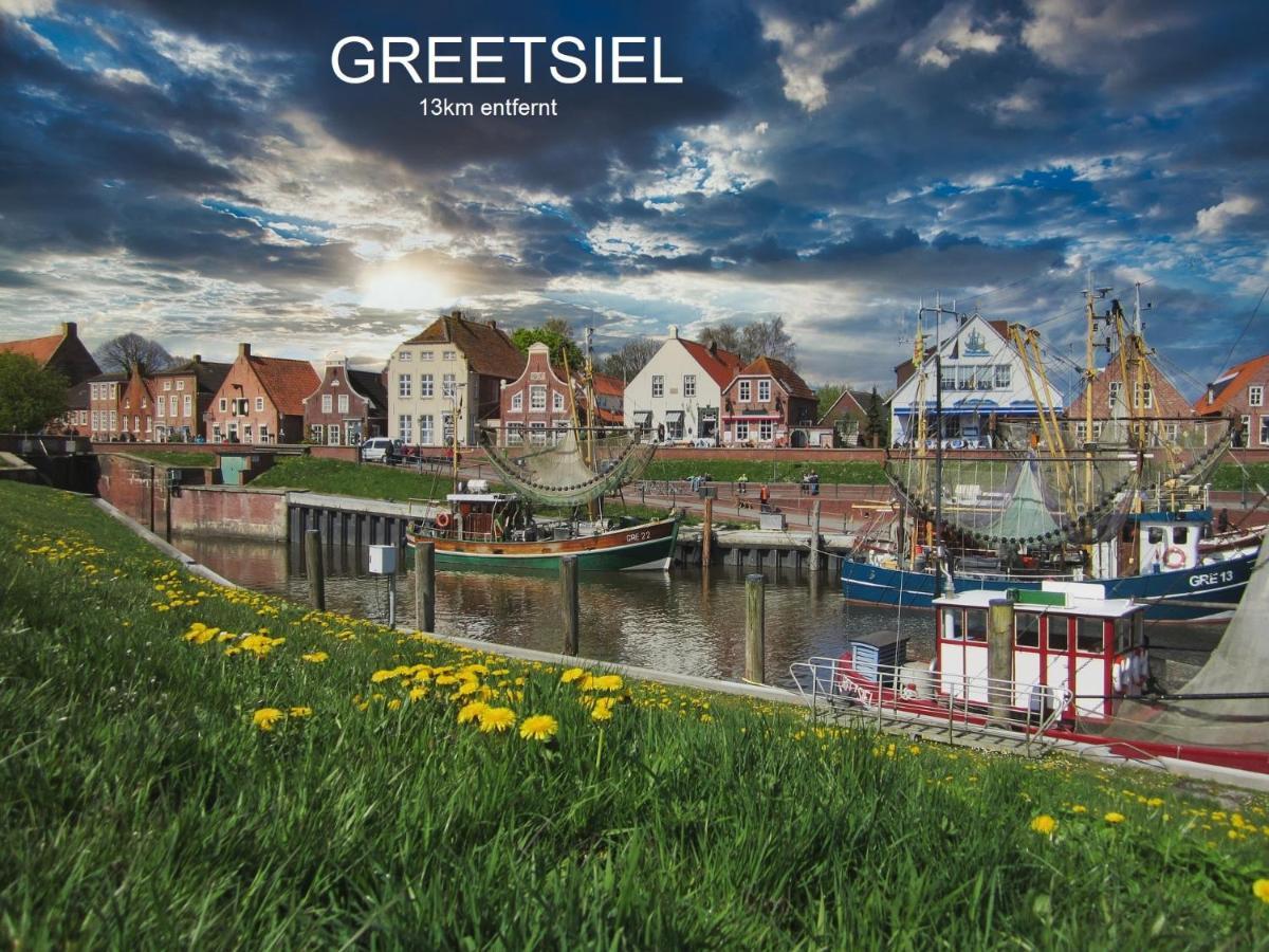 Ostfriesland Apartements -Fewo- Upgant-Schott 외부 사진